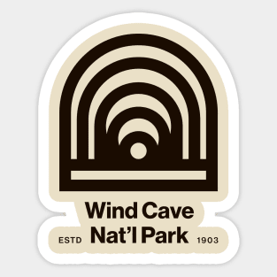 Wind Cave Nat'l Park Sticker